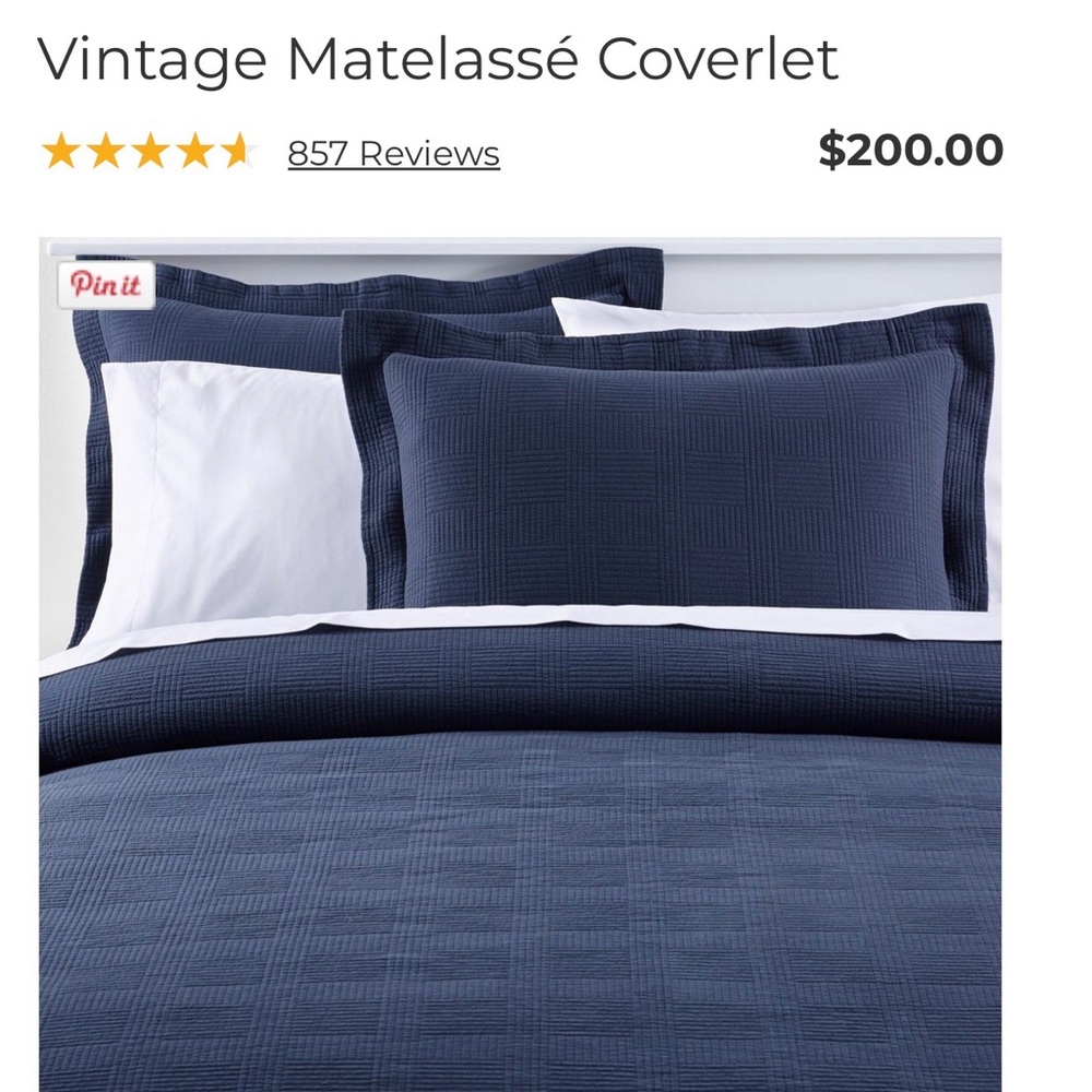 Vintage LL Bean Coverlet
